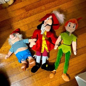 Peter Pan plush dolls